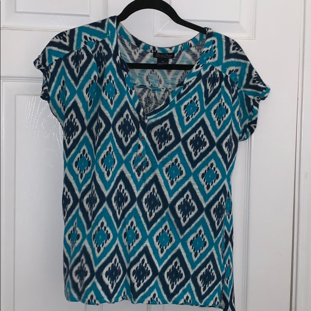Lucky Brand Blue Blouse
